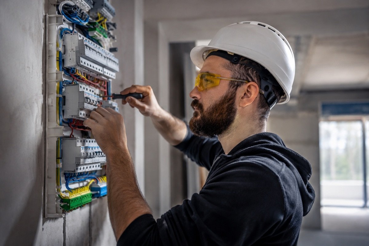 Elektroinstalacije jake struje — montaža razvodnog ormana