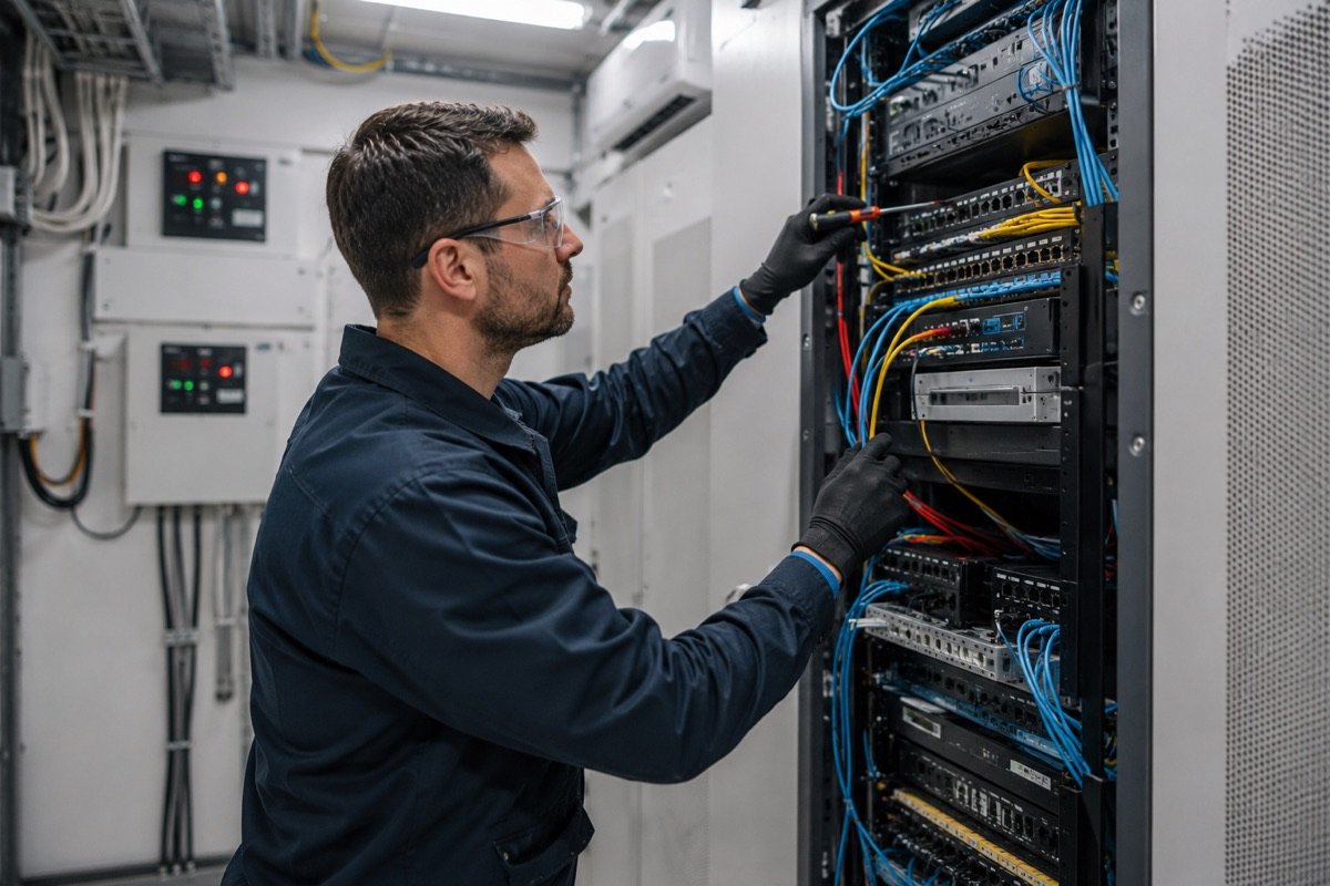 Elektroinstalacije slabe struje — mrežni i telekomunikacioni orman